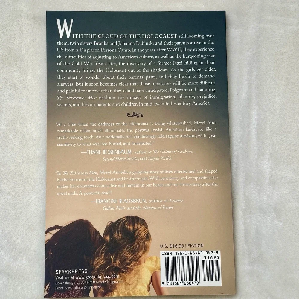 The Takeaway Men by Meryl Ain Paperback Historical Novel